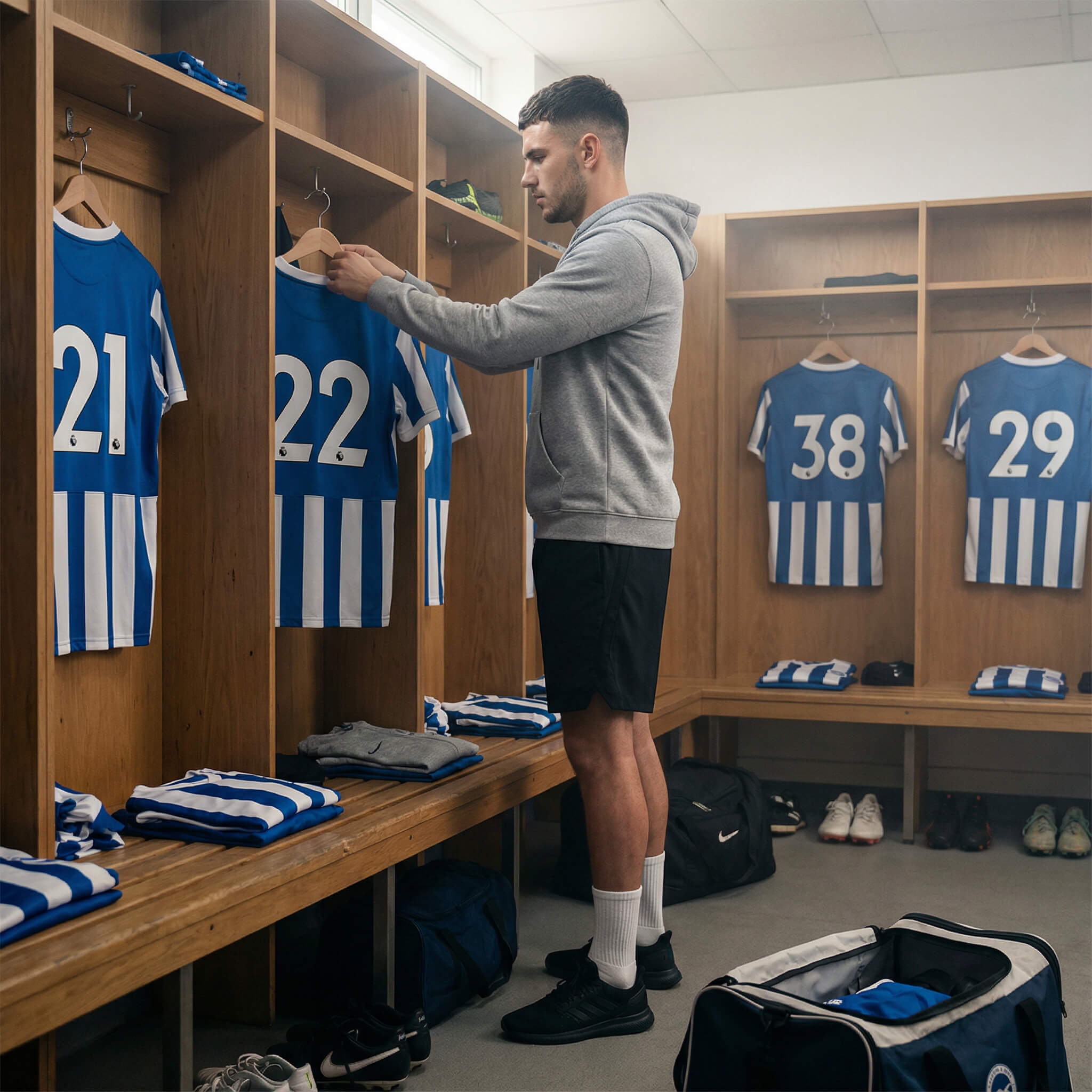 Utillero fútbol profesional Kevin Mendoza